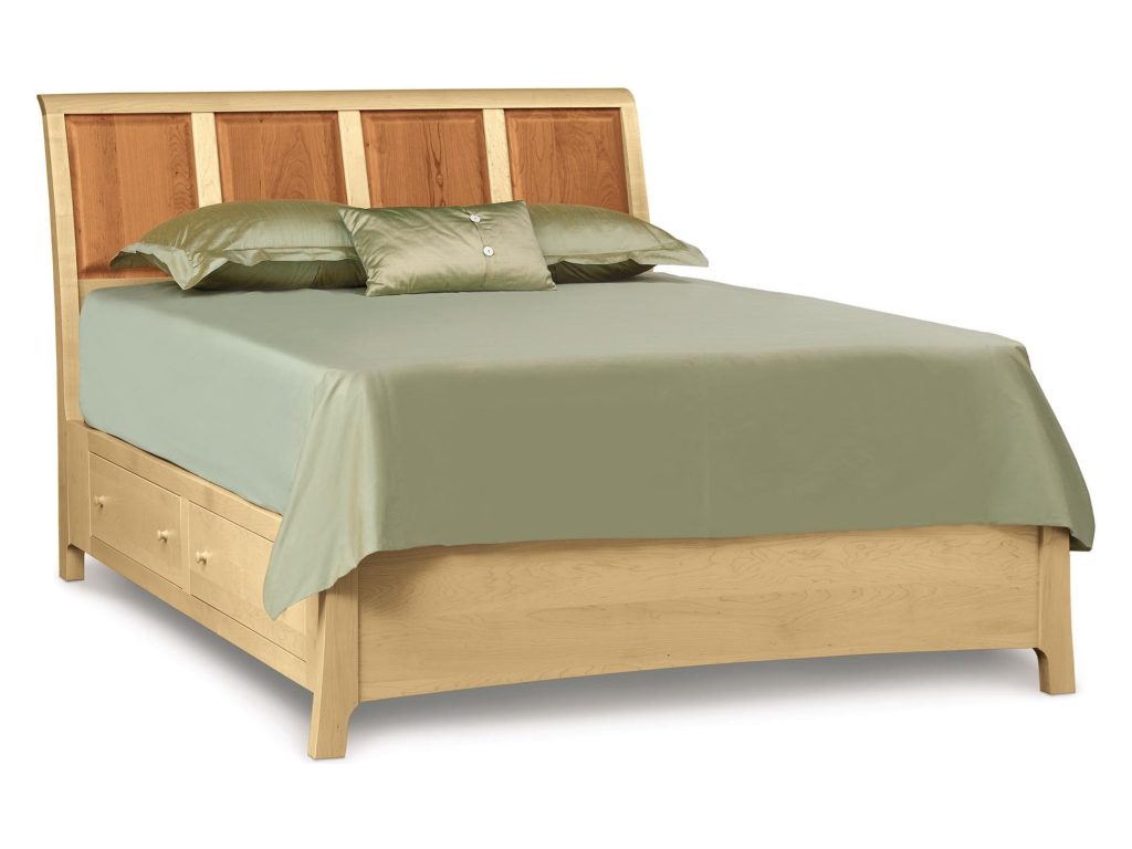 Copeland Furniture Sarah Sleigh Bed with Storage