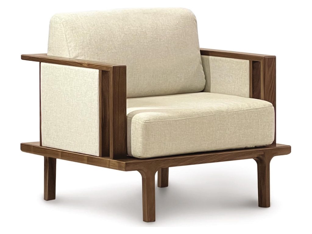 Copeland Furniture Sierra Chair with Upholstered Panel