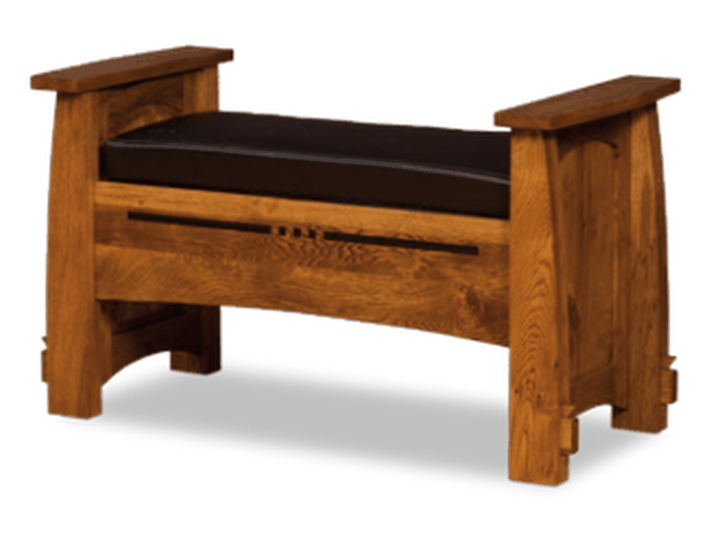 Amish Furniture of NE DRESSING BENCH Accent Bench