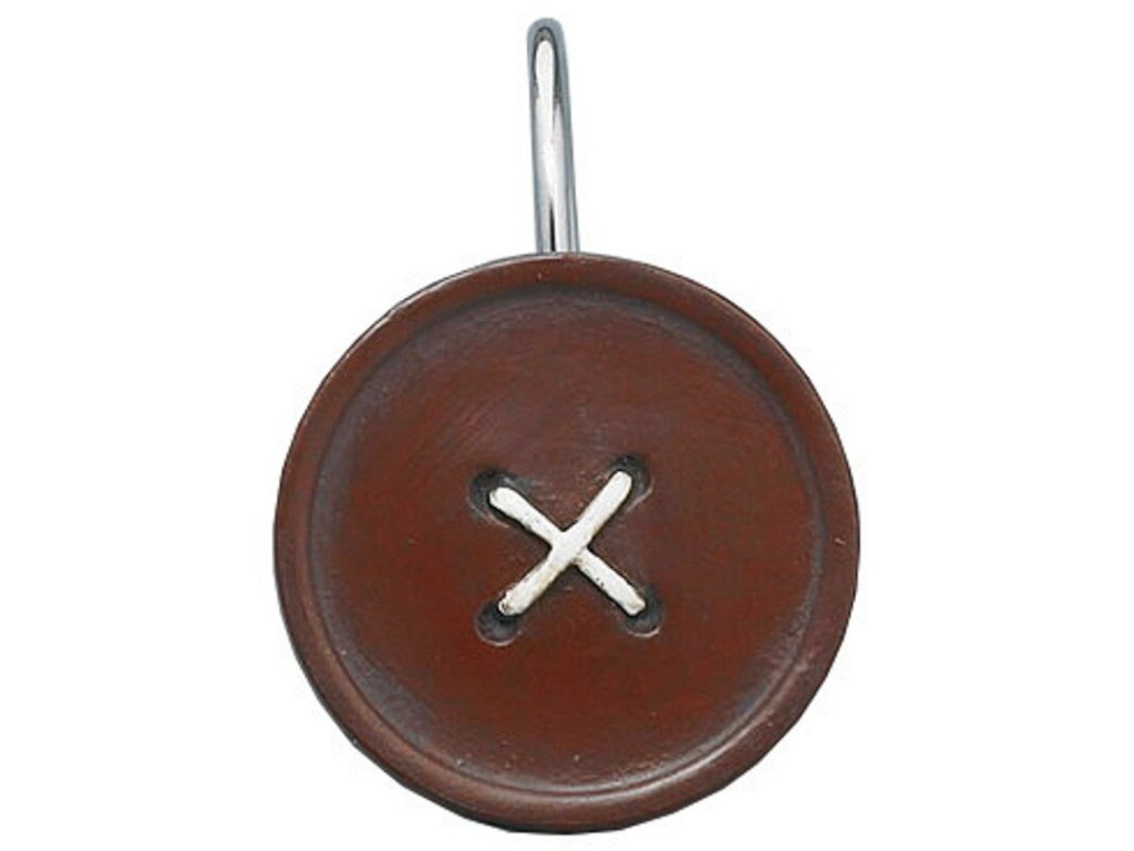 Park Designs Button Shower Curtain Hooks