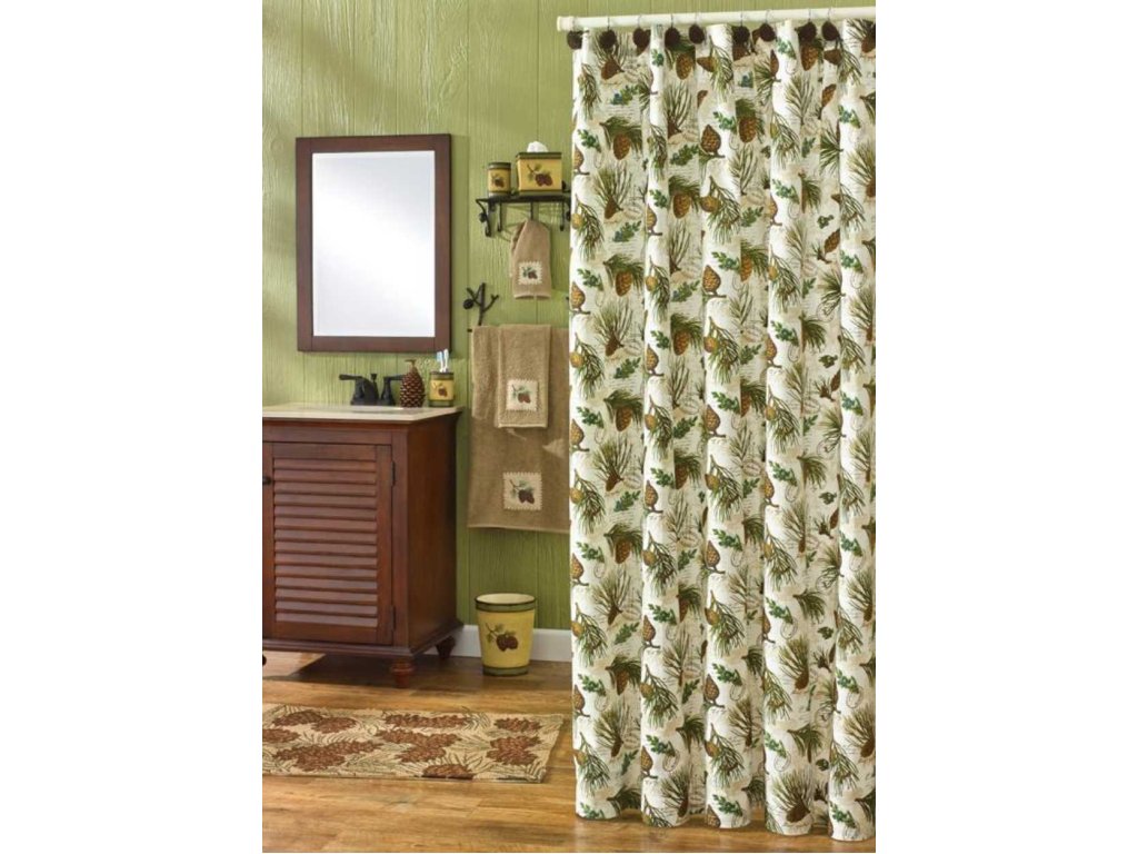 Park Designs Walk In The Woods Shower Curtain