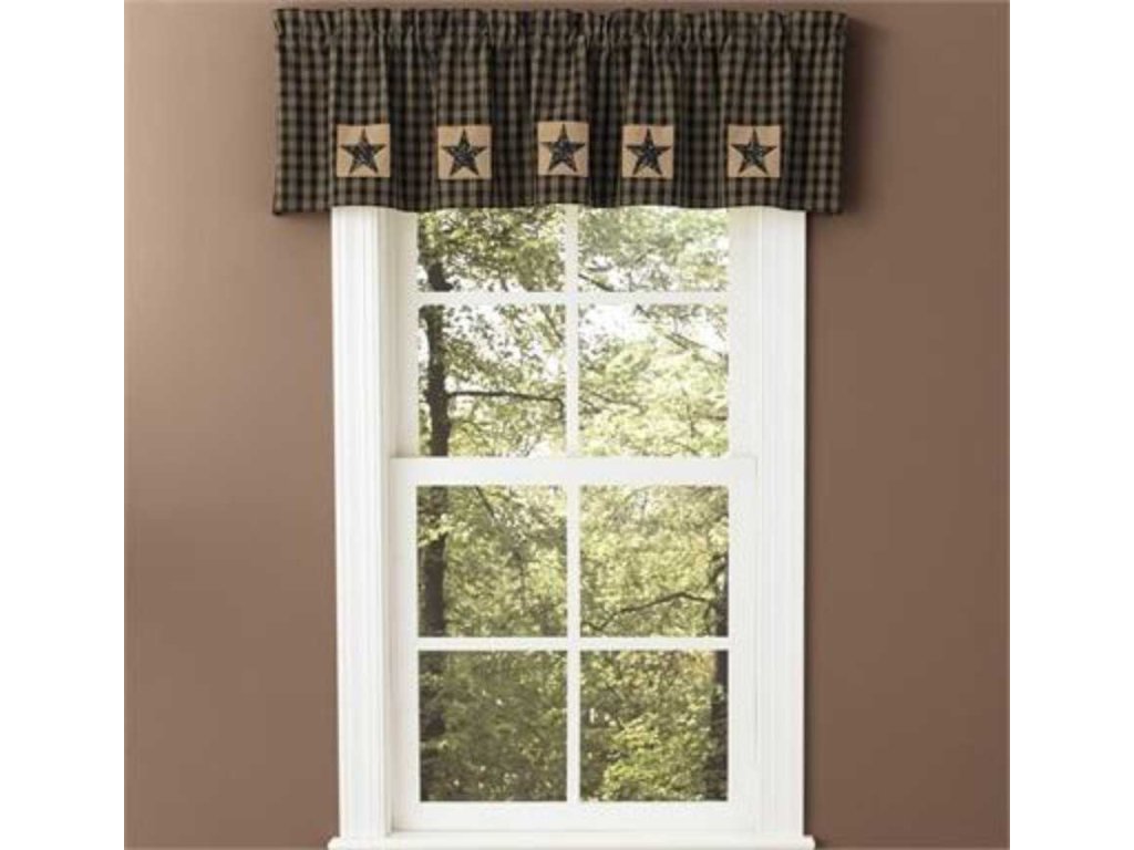 Park Designs Sturbridge Patch Lined Valances