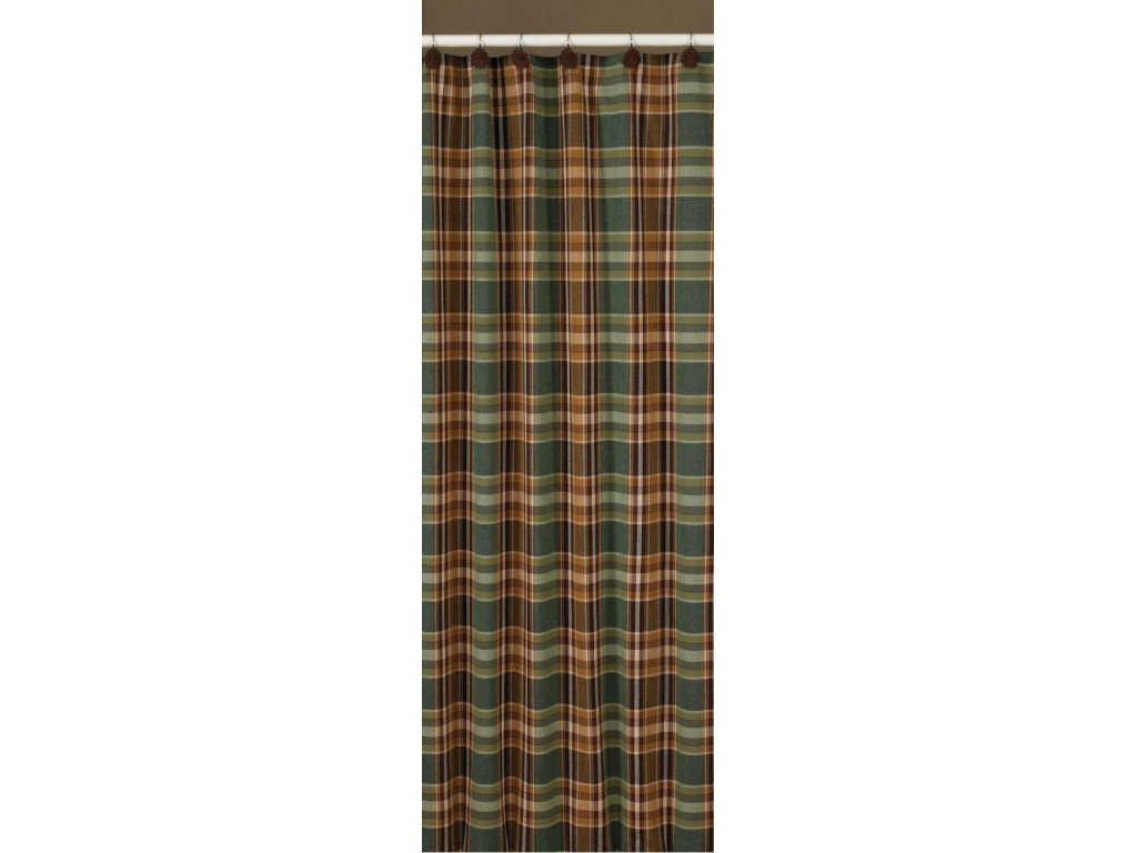 Park Designs Wood River Shower Curtain