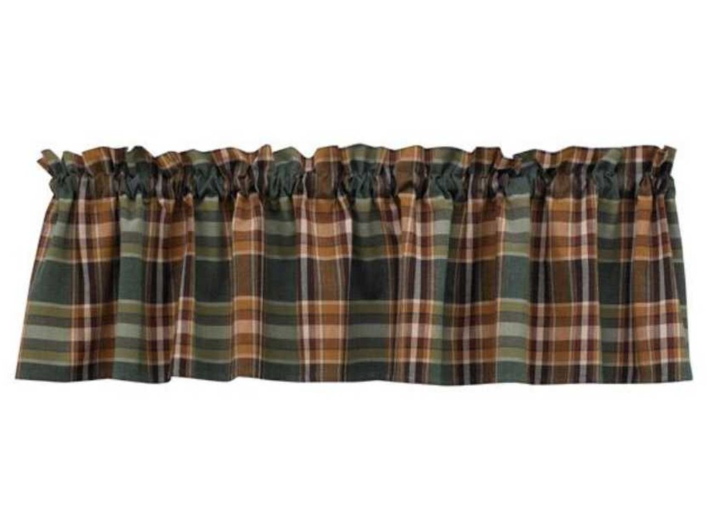 Park Designs Wood River Tailored Valance
