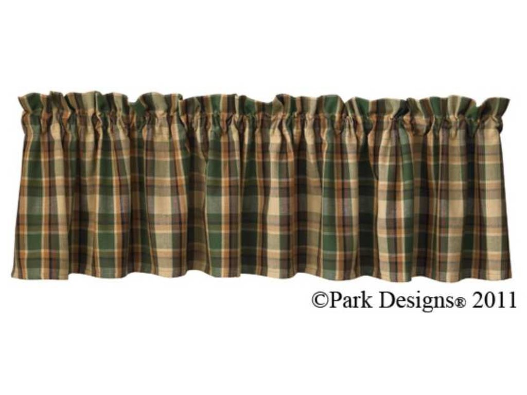 Park Designs Scotch Pine Tailored Valance