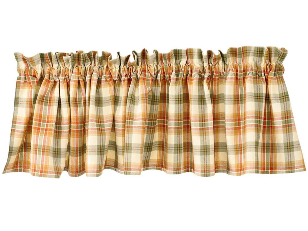 Park Designs Lemon Pepper Tailored Valance