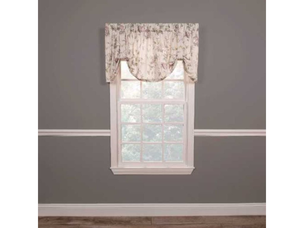 Ellis Curtain Abigail Tie Up Valance - 3 Colors