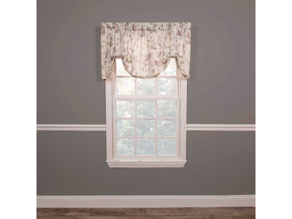 Ellis Curtain Abigail Tie Up Valance - 3 Colors
