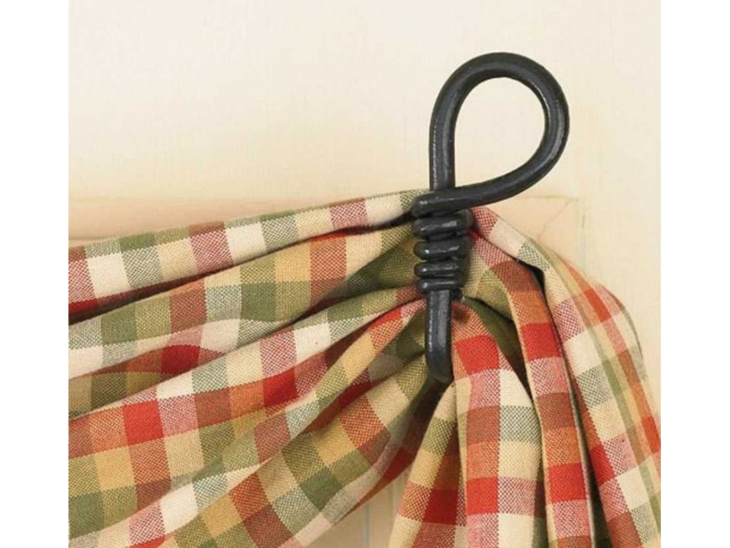 Park Designs Forged Loop Fishtail Swag Hooks