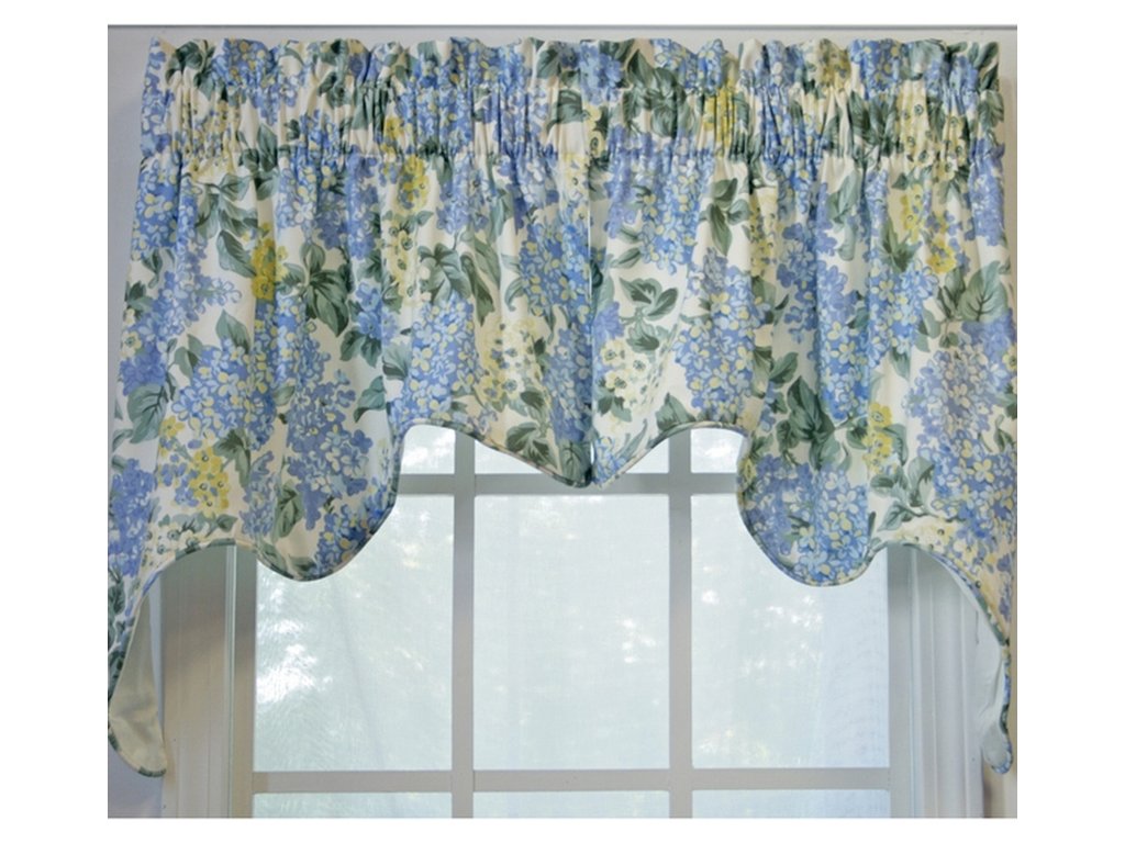 Ellis Curtain Hydrangea Empress Valance
