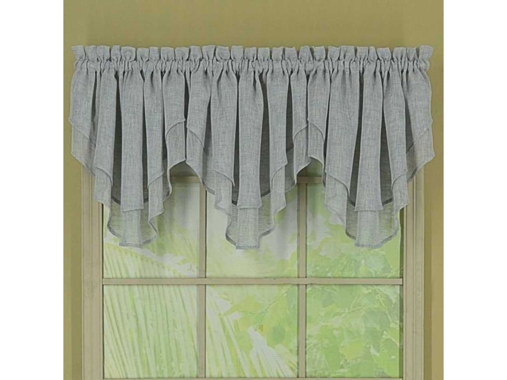 Today's Curtain Opulence Double Ascot Valance