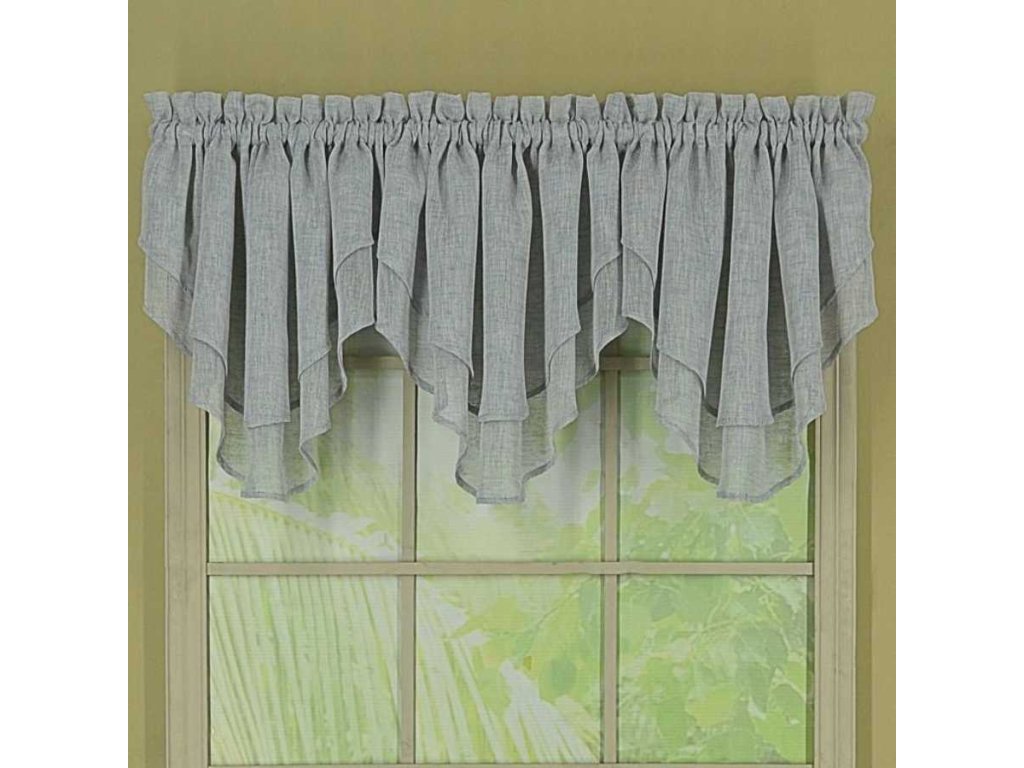 Today's Curtain Opulence Double Ascot Valance