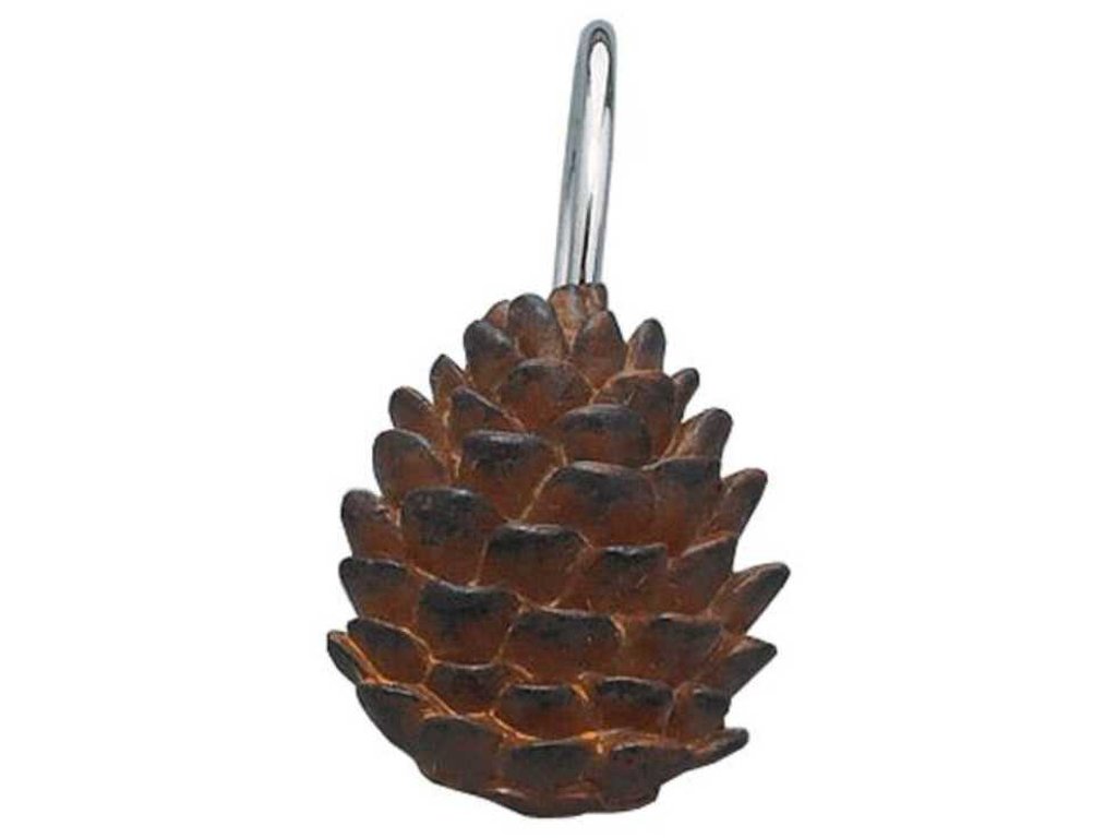 Park Designs Pinecone Shower Curtain Hooks