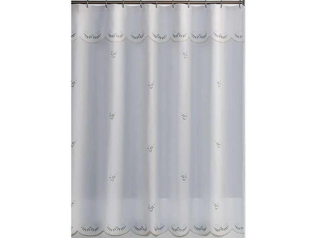 Today's Curtain Forget Me Not Shower Curtain