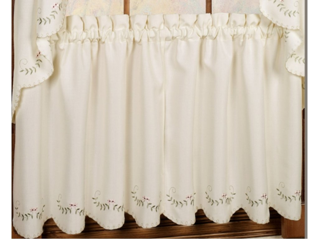 Today's Curtain Forget Me Not Tier Pair