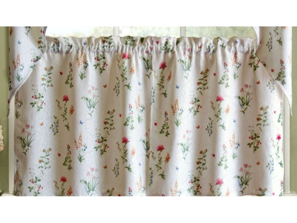 Today's Curtain English Garden Tier Pair