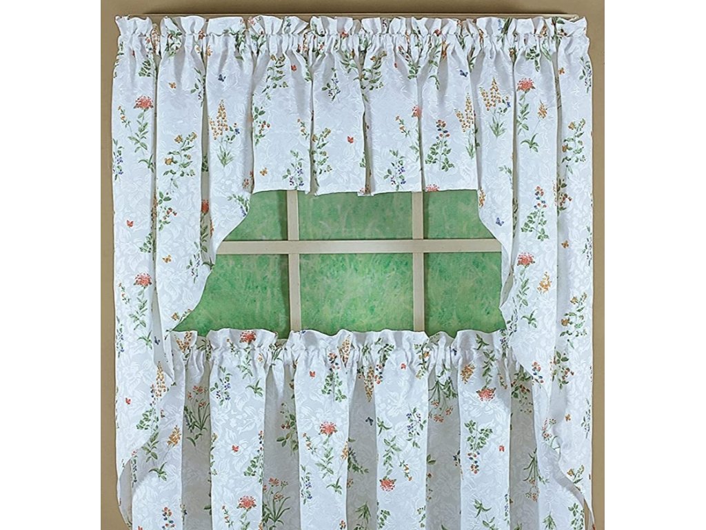 Today's Curtain English Garden Swag