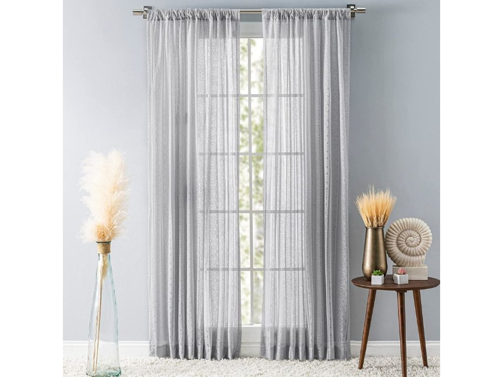 Ricardo Striped Lace Panel