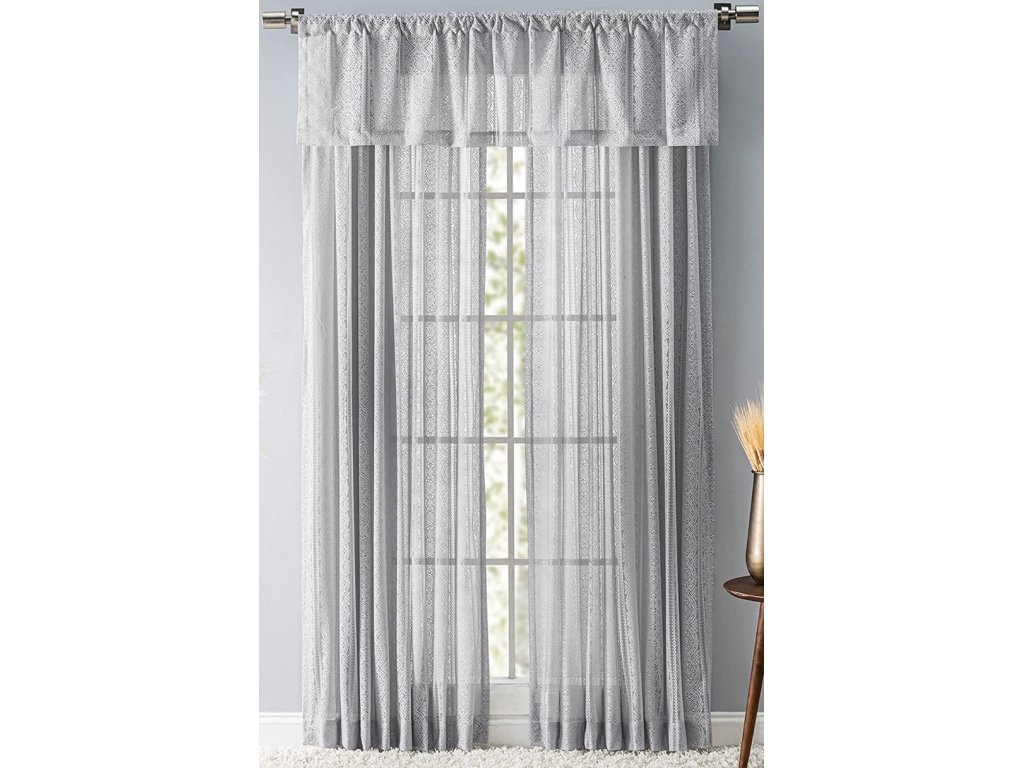 Ricardo Striped Lace Panel