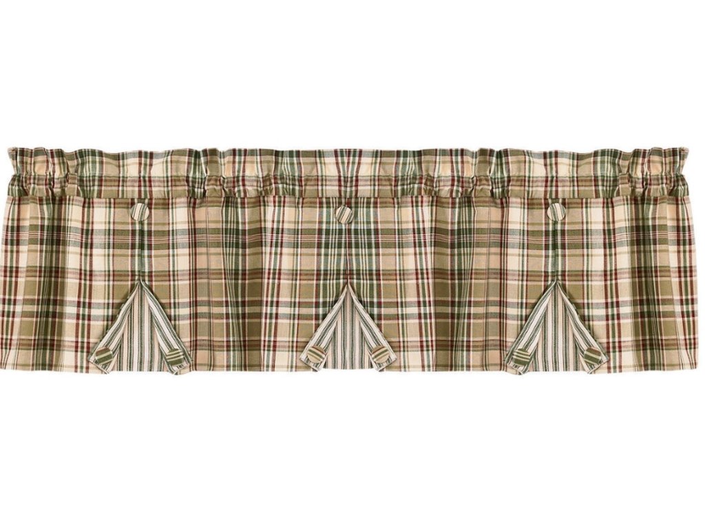 Park Designs Thyme Lined Pleated Valance