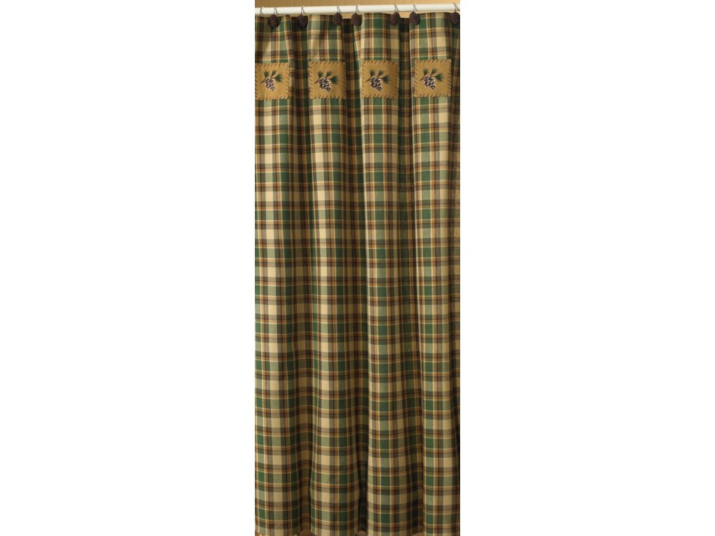 Park Designs Scotch Pine Shower Curtain