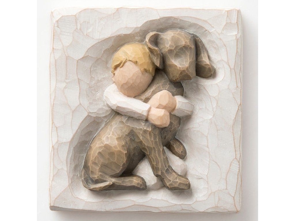 Hug Willow Tree Plaque