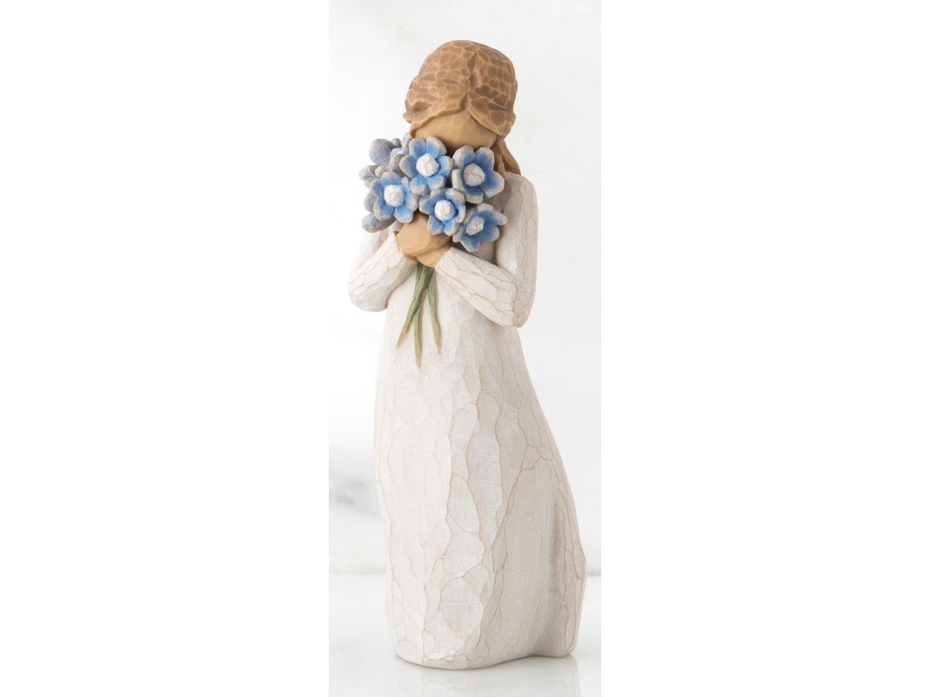 Forget-me-not Willow Tree Figurine