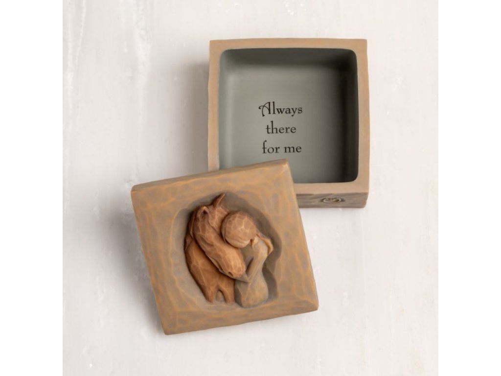 Quiet Strength Willow Tree Keepsake Box