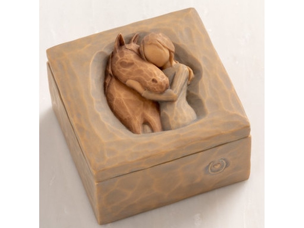 Quiet Strength Willow Tree Keepsake Box