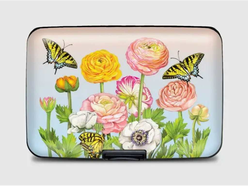Mary-Lake Thompson Ranunculus Armored Wallet