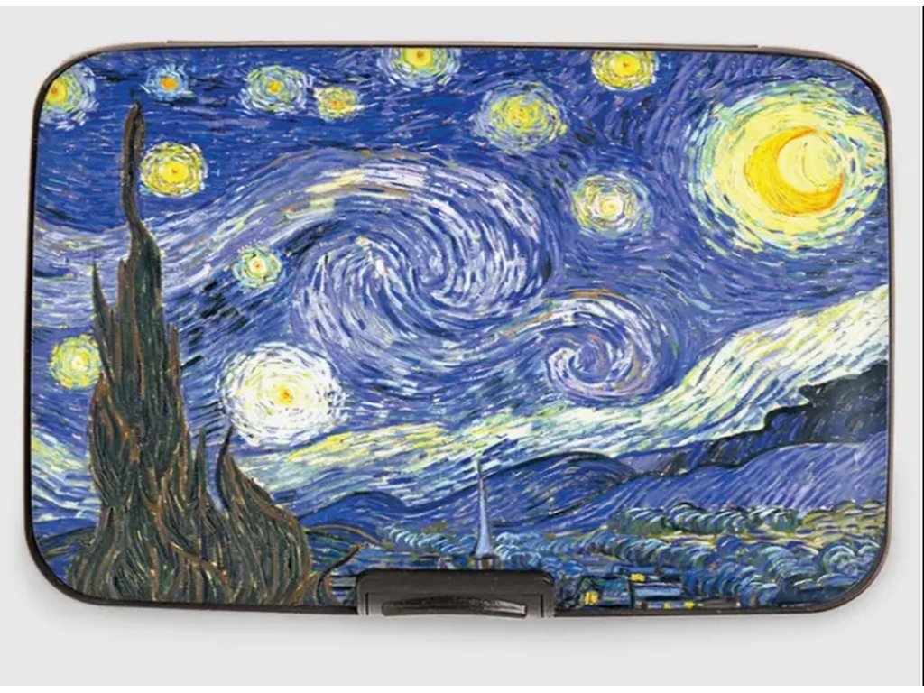 Van Gogh The Starry Night Armored Wallet