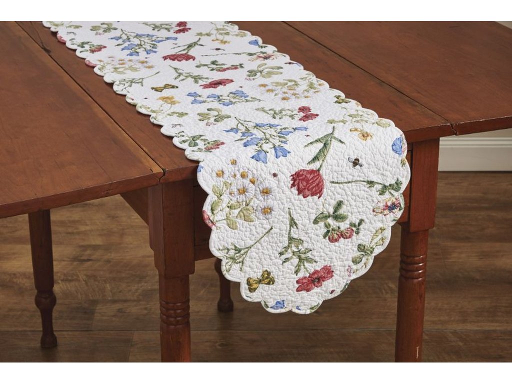 Park Designs Wildflowers Scalloped Runners
