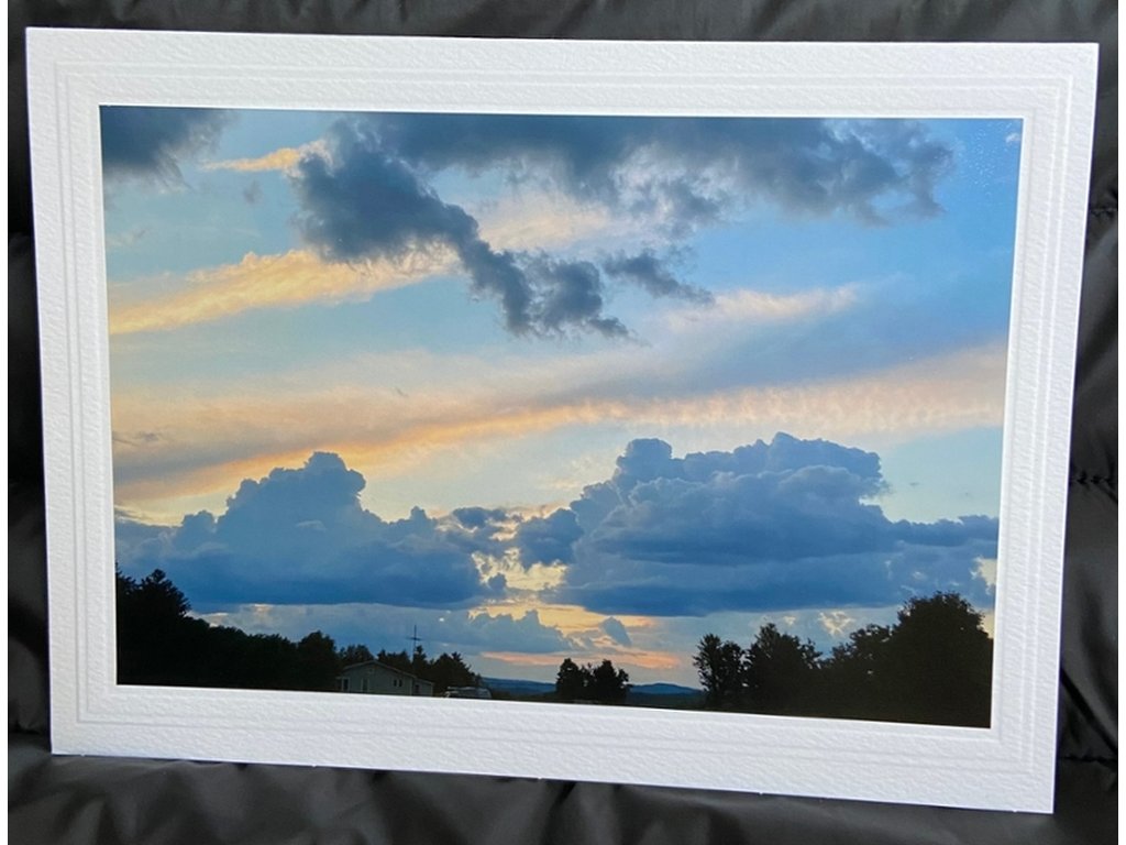 Beautiful Skies II Greeting Card- Blank Inside