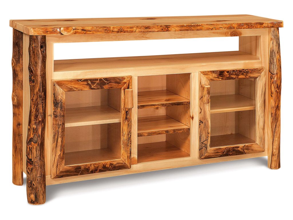 5 ft. TV Cabinet w/Opening & Shelves