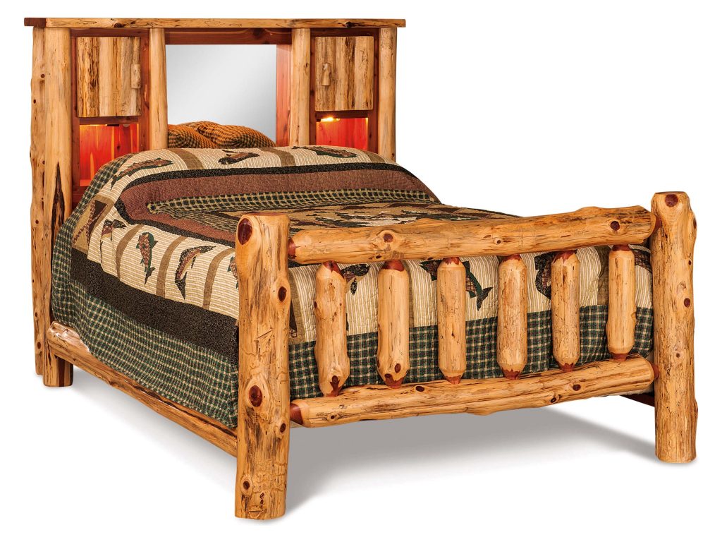 Queen Bookcase Bed
