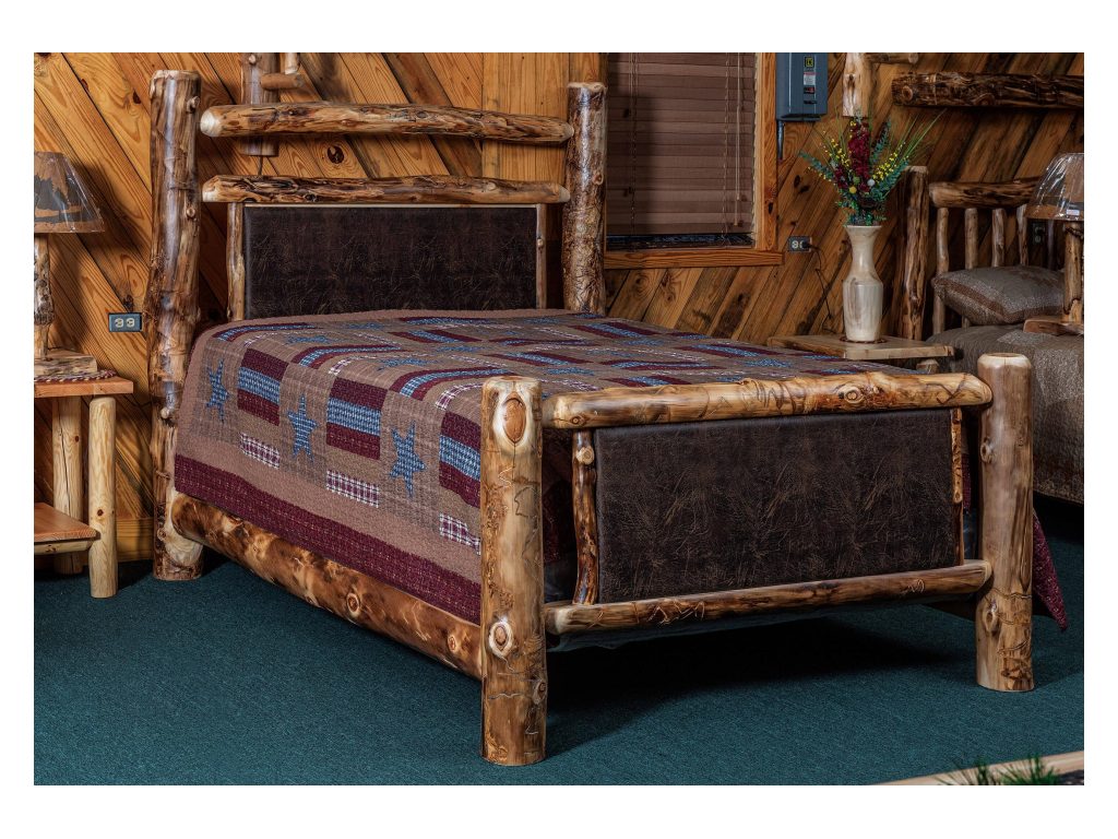 Queen Extra Rail Panel Bed