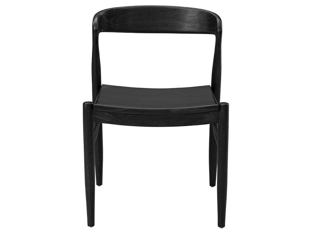 Side Chair in Black - Alternative View