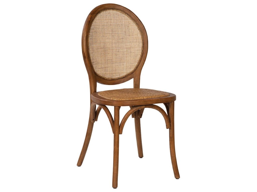 Side Chair in Brown