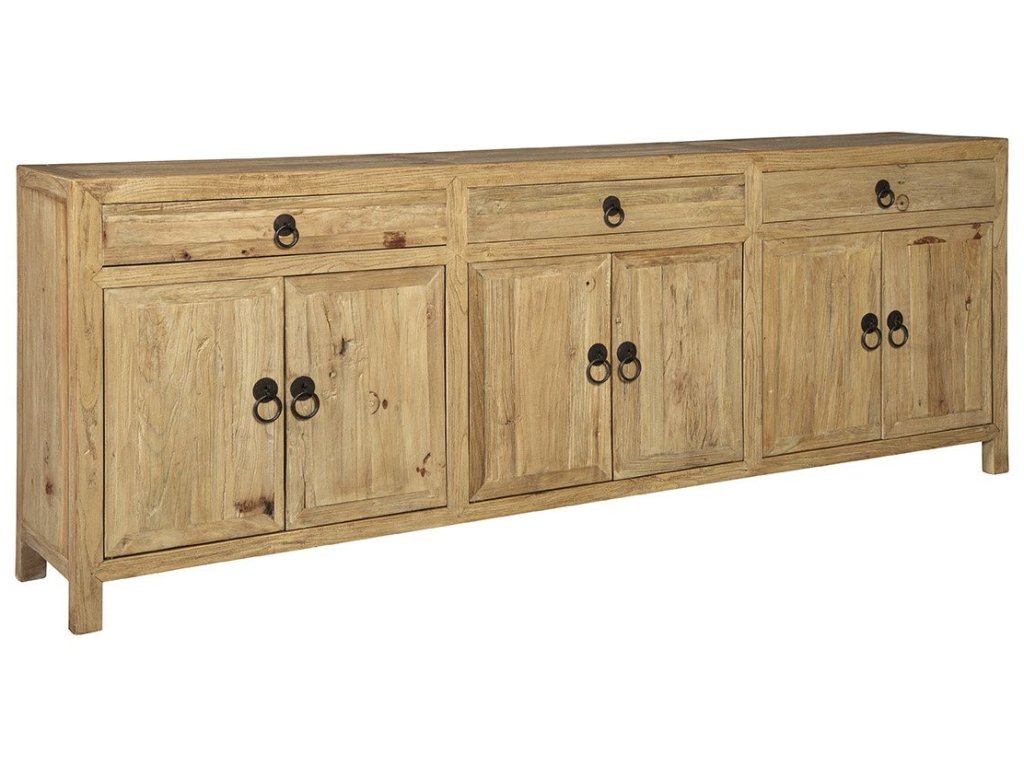 Furniture Classics Large Old Elm Sideboard