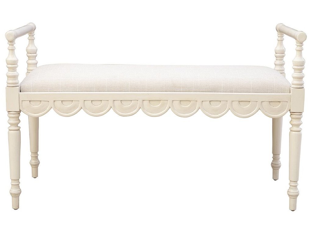 Bench in Cream - Alternative View