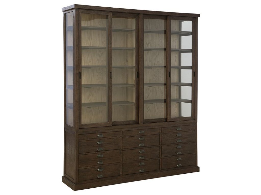 Display Cabinet in Brown