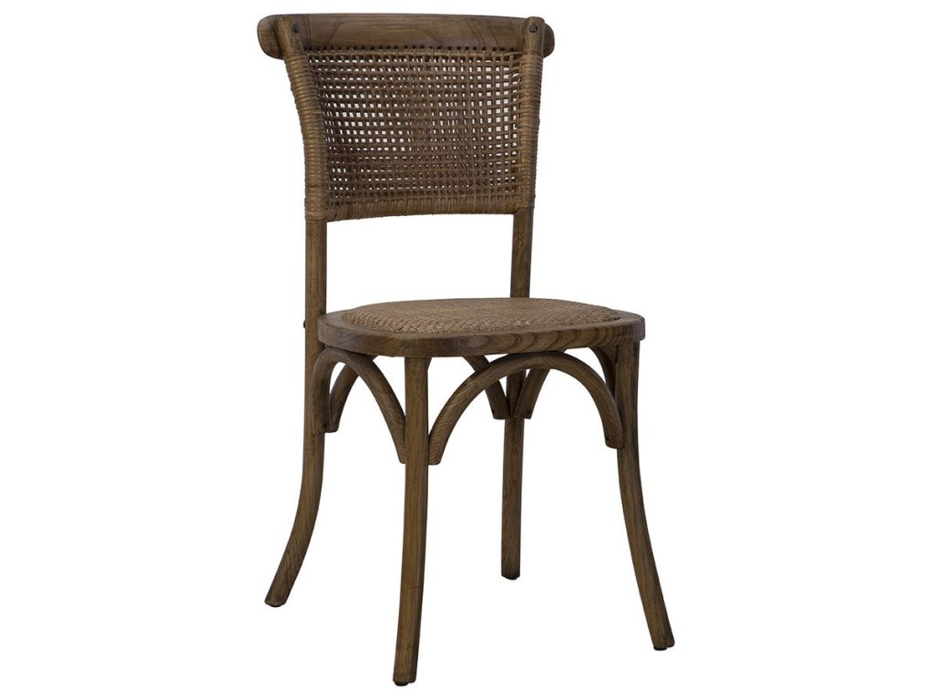 Side Chair in Brown