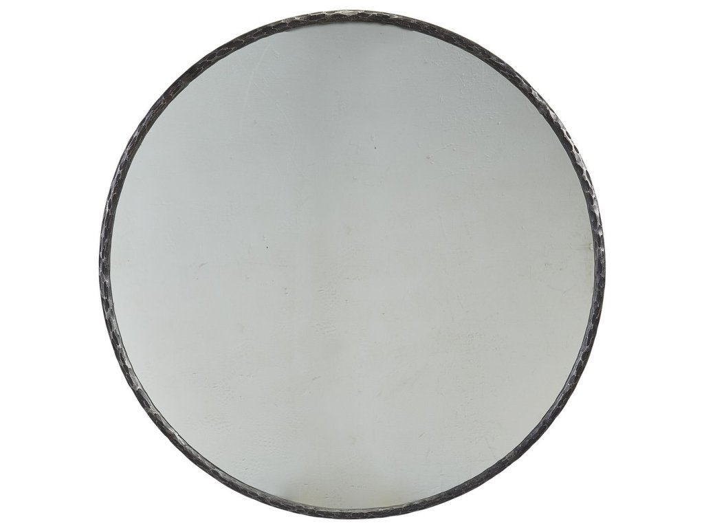 Furniture Classics Metal Edge Round Mirror