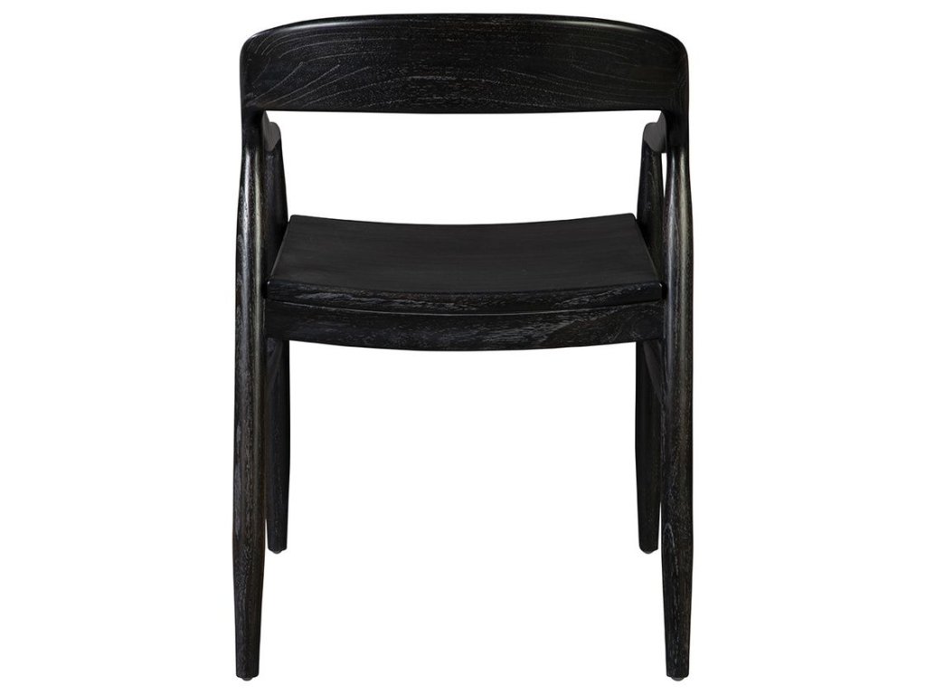 Arm Chair in Black - Alternative View