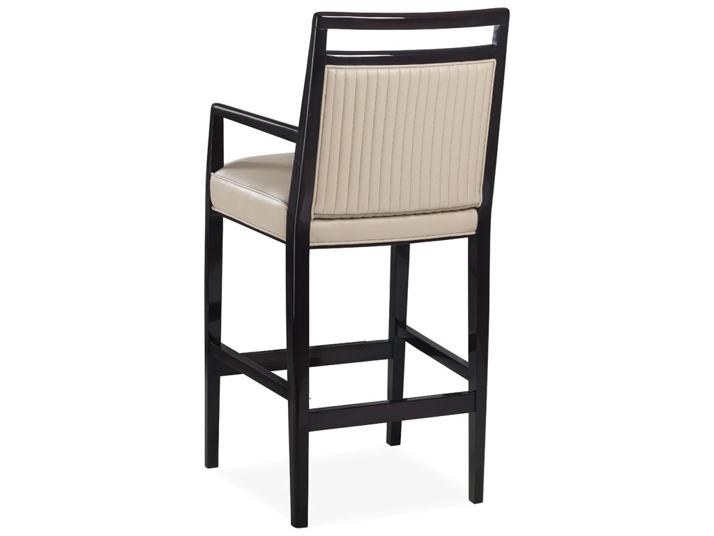Avrill Channel Quilted Bar Stool - Alternative View