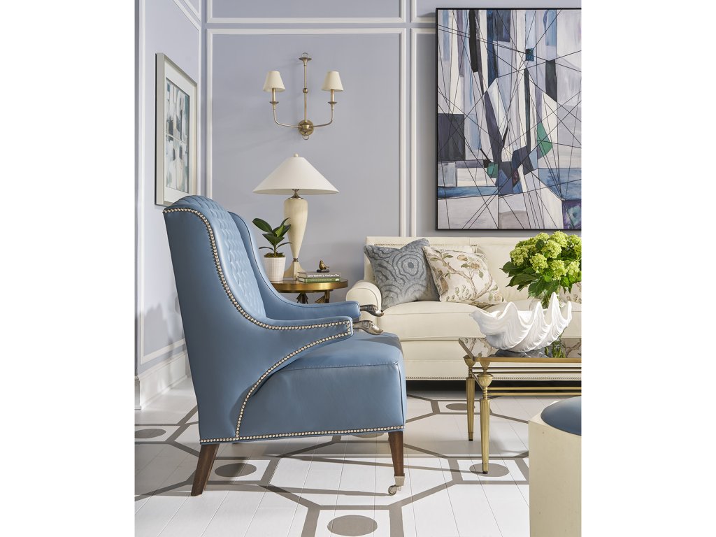 Doxon Quilted Wing Chair