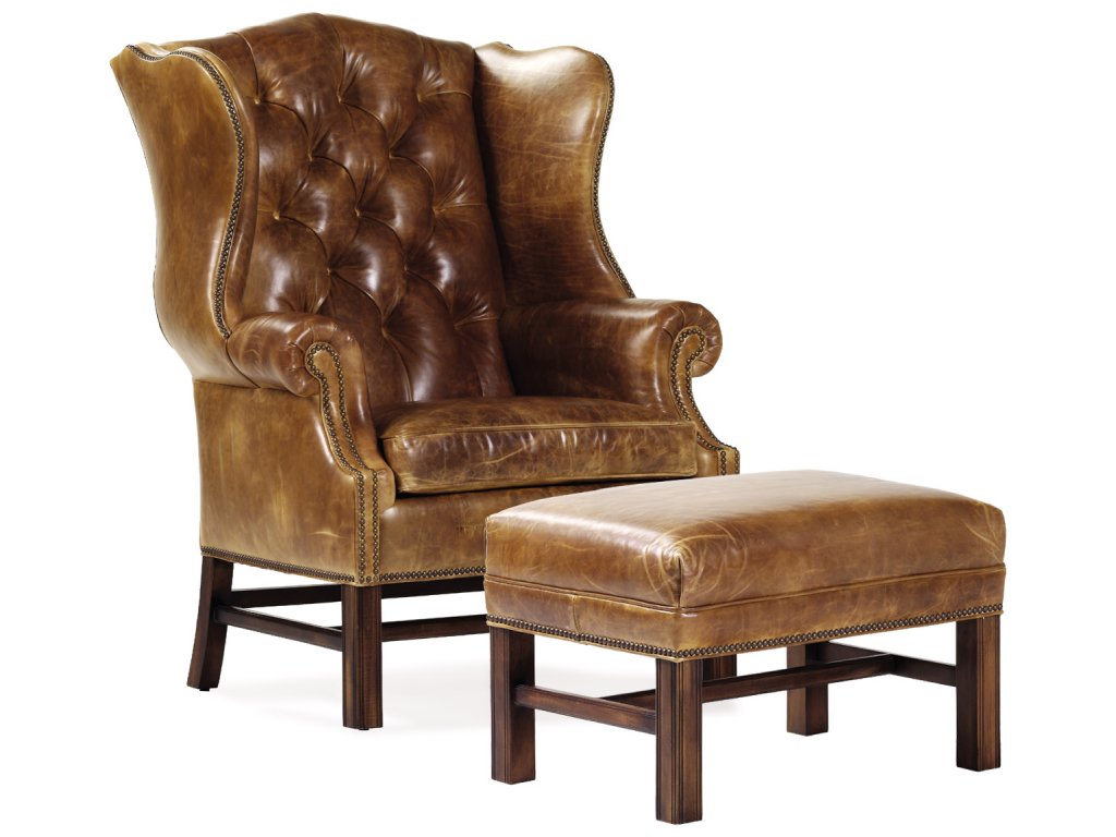 East Bay Tufted Wing Chair - Alternative View