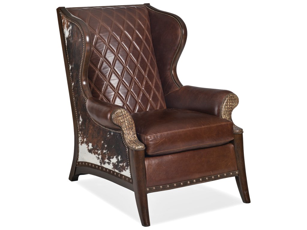 Painter'S Quilted Wing Chair - Alternative View