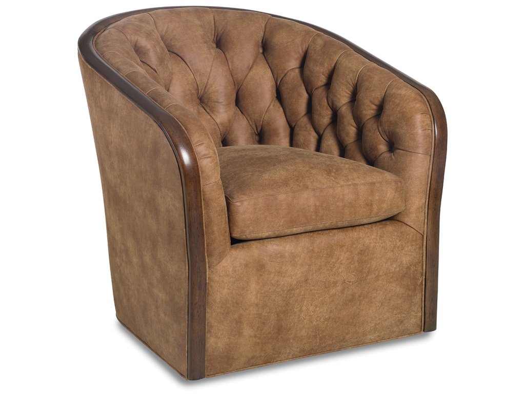 Sybil Tufted Swivel Chair