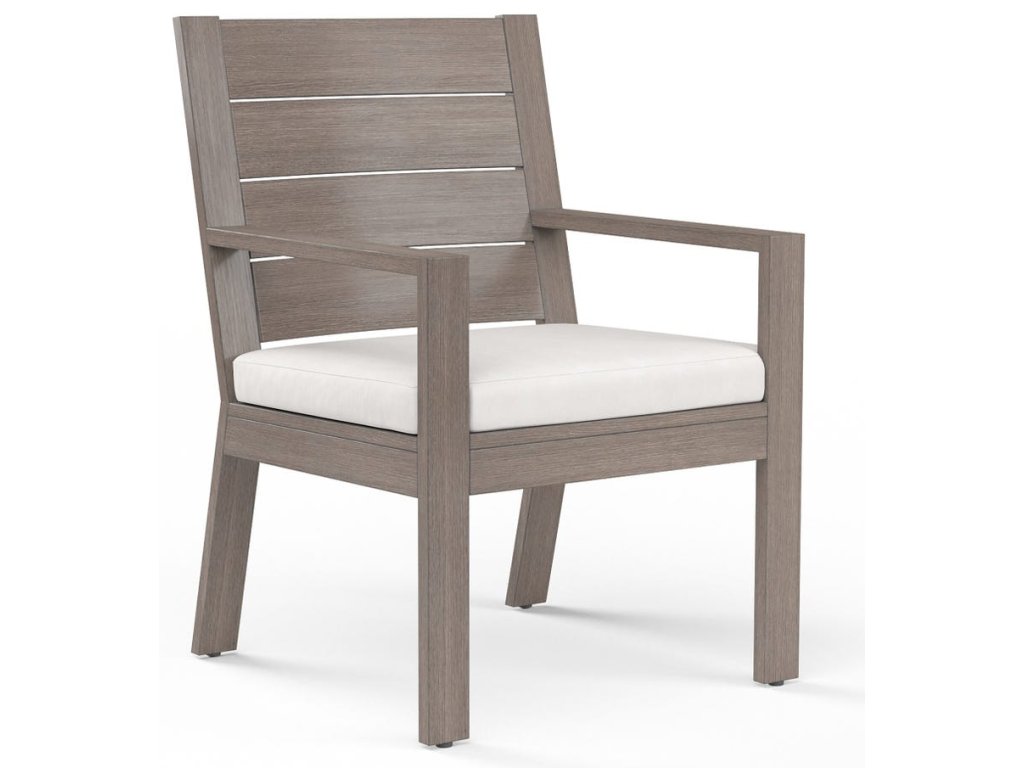 Laguna Dining Chair in Canvas Flax, No Welt